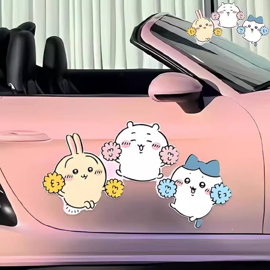 Amazon.co.jp: ちいかわ アニメ 車用 ステッカーシール 車貼る